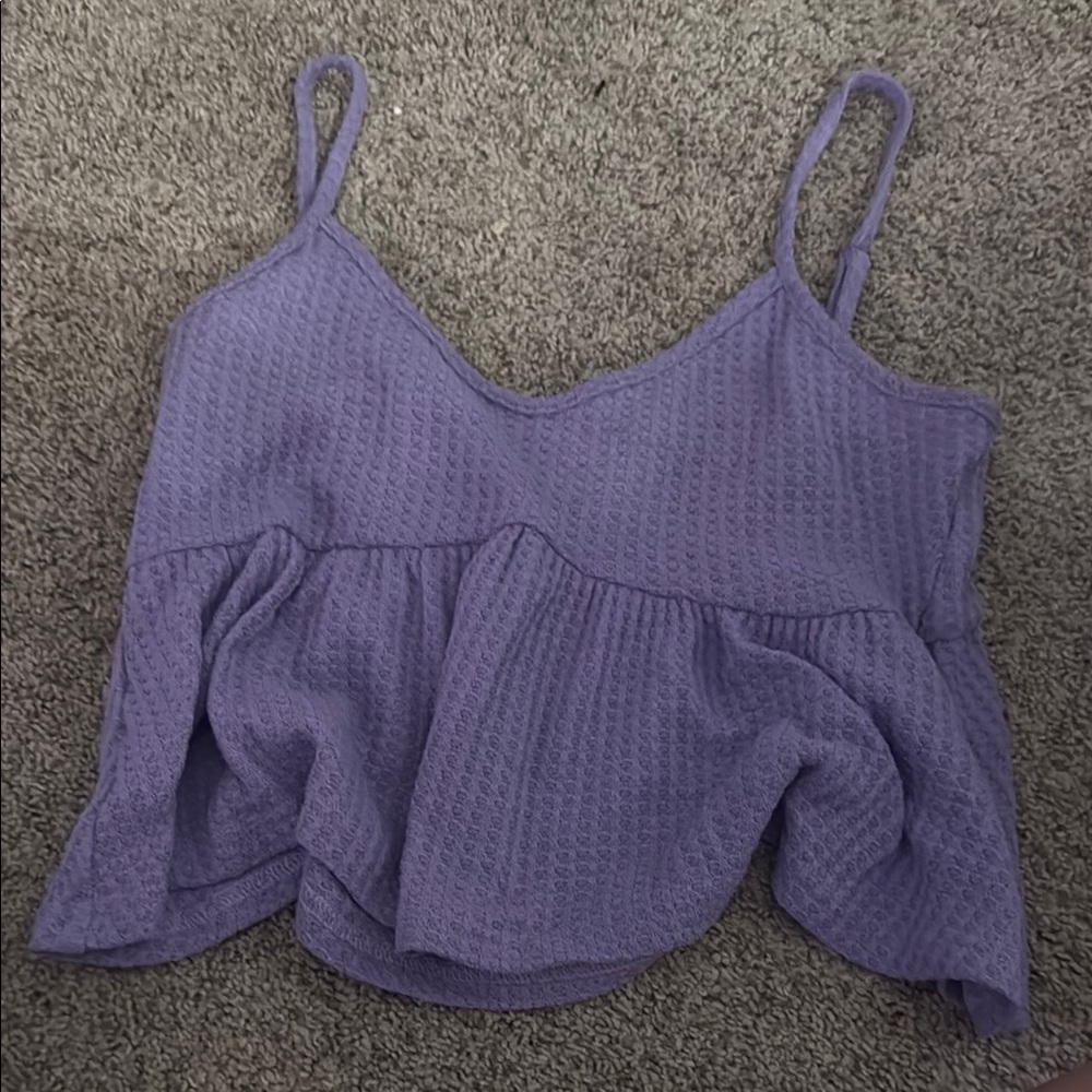 Purple Sleeveless Top
